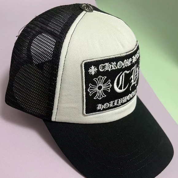 Chrome Hearts Black Embroidered Logo Sun Hat main image 4